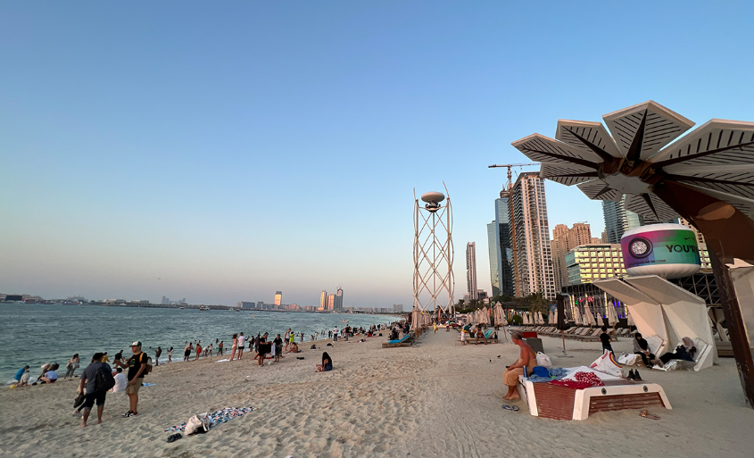 JBR Beach In Dubai Image 2