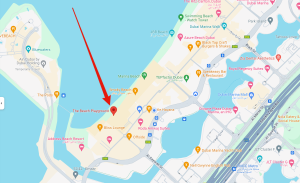 JBR Beach Playground Location Image