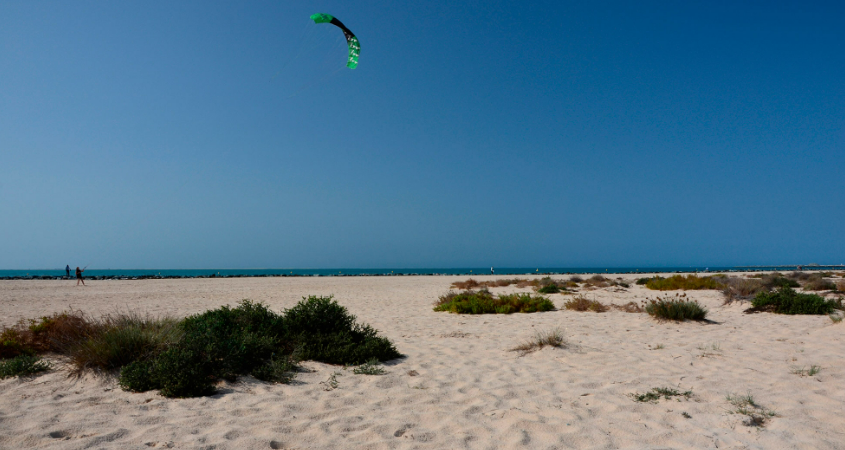 Nessnass Beach In Dubai Image